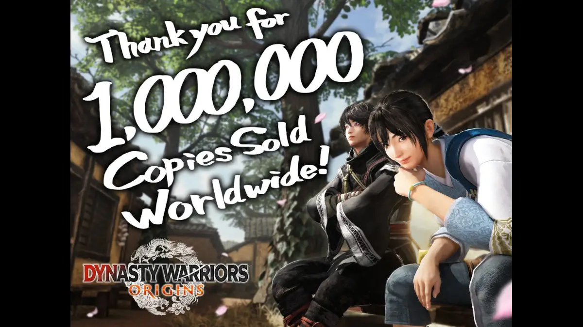 Dynasty Warriors Origins Has Surpassed 1 Million Copies Sold