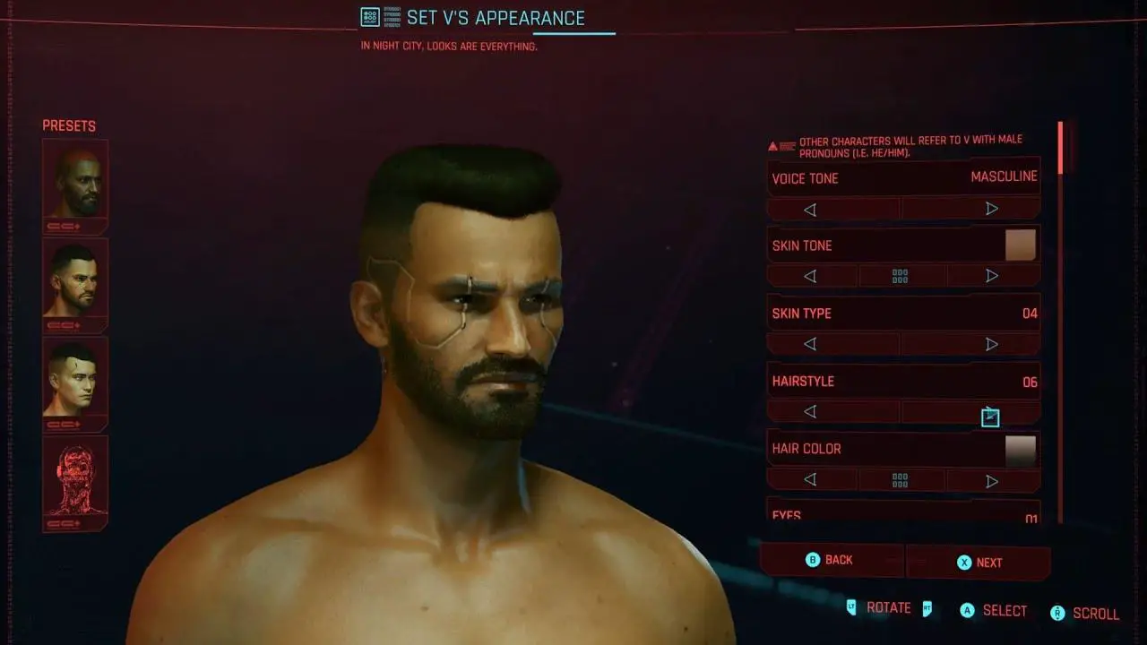 Character Customization And Development