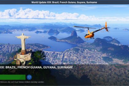 Microsoft Flight Simulator Releases World Update Xix: Brazil, Guyana, Suriname, And French Guiana