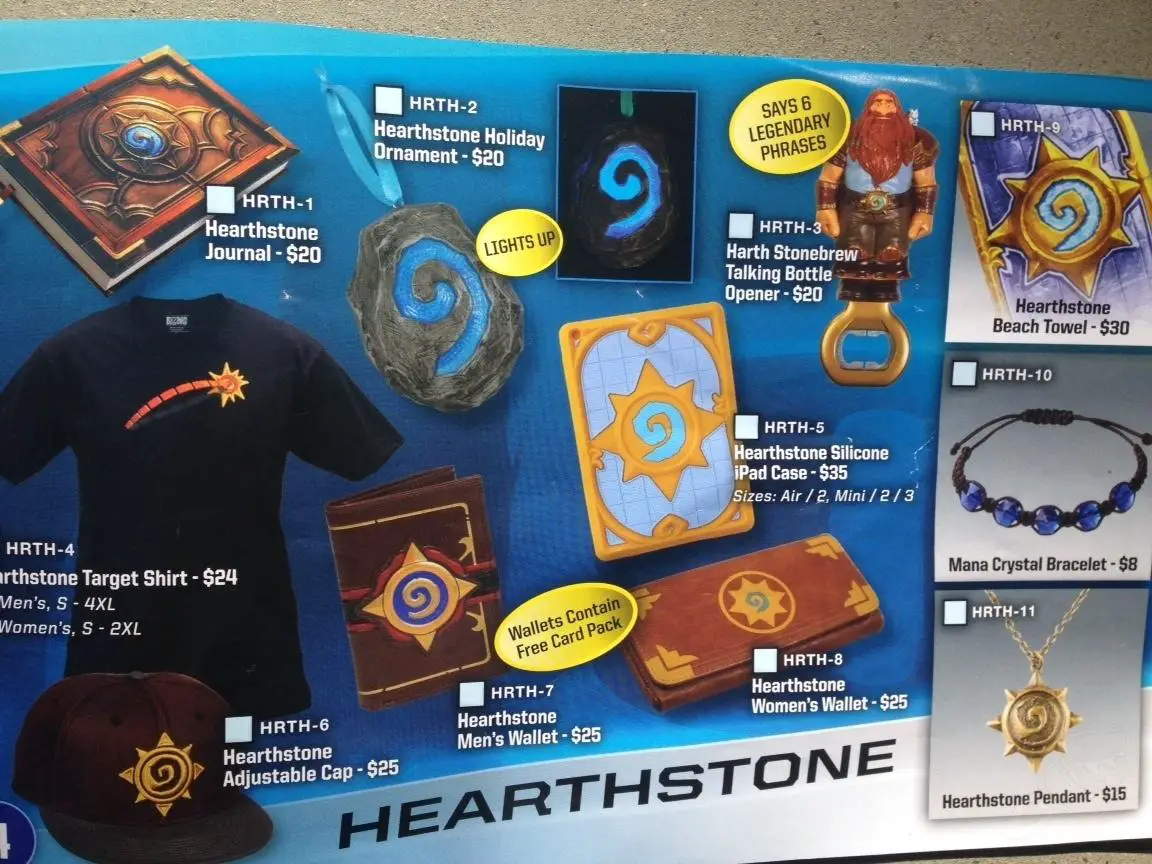 Exclusive Merchandise And Collectibles Revealed