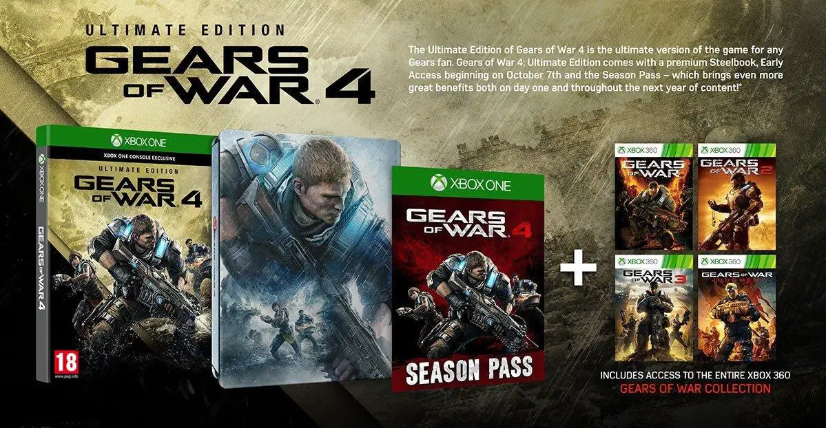 Gears Of War Collection Release Details