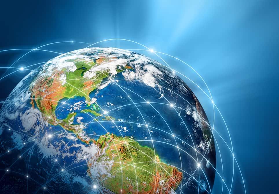 Interconnected World A Universe At Your Fingertips