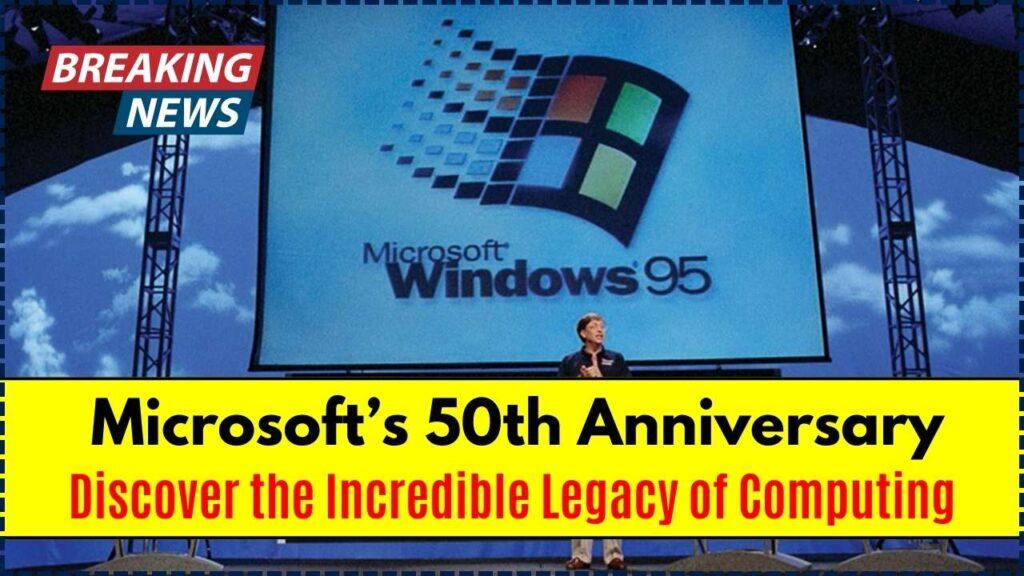 Thank You For Five Decades Together – Celebrate Microsoft’s Anniversary With New Dynamic Background, Profile Themes, And More