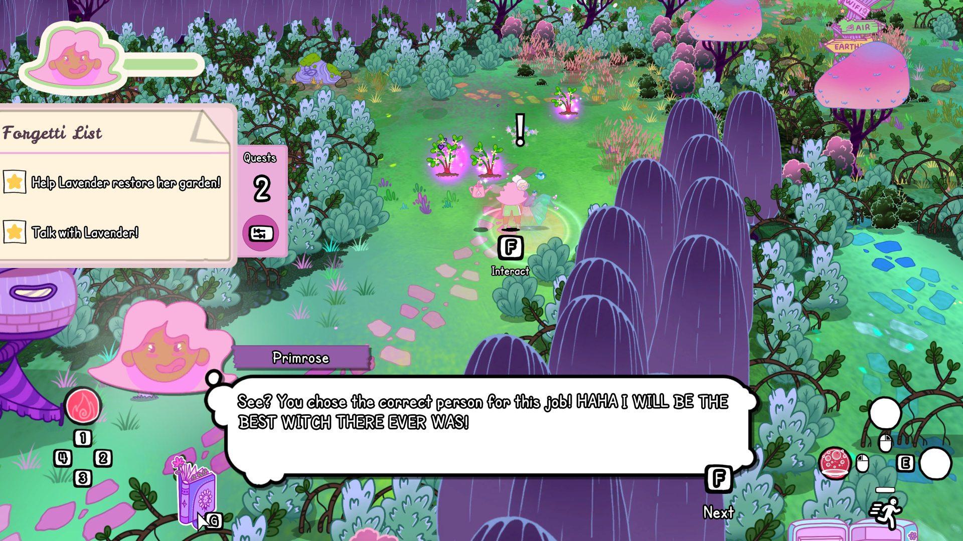 Review: Grimoire Groves Is A Cozy Rogue-Lite With A Few Thorns