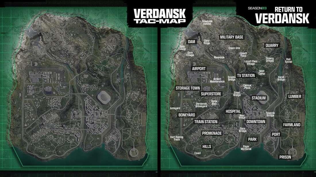 Understanding Verdansk Map Layout And Callouts
